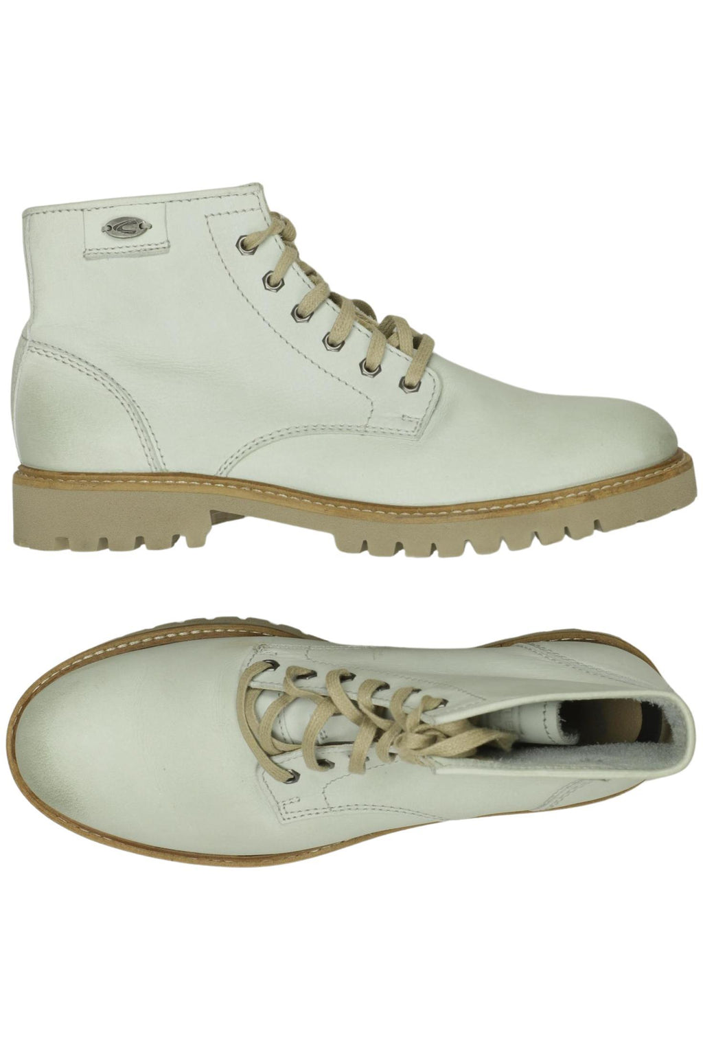 camel active Women's Ankle Boot White EU 37.5 Leather 2