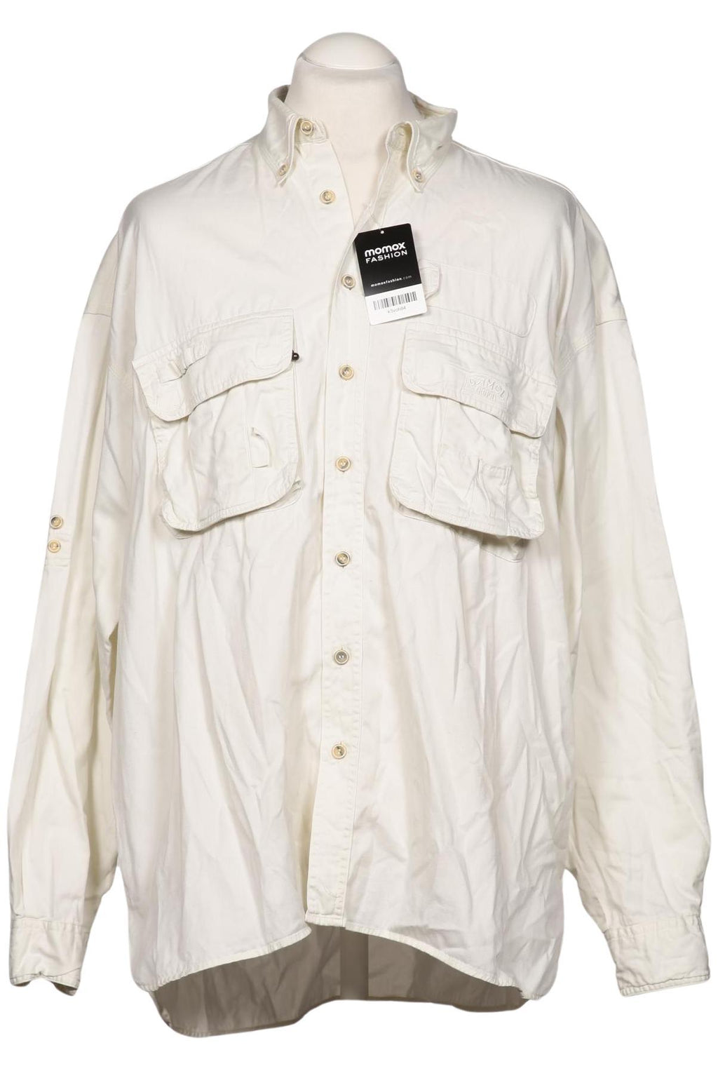 camel active Herren Hemd Cremeweiß XL 2