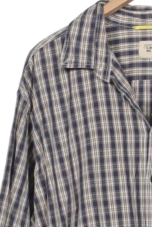 camel active Herrenhemd Mehrfarbig 3XL Baumwolle 9