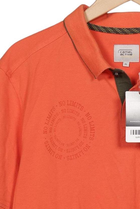 camel active Men Polo Shirt Orange Size XL 3