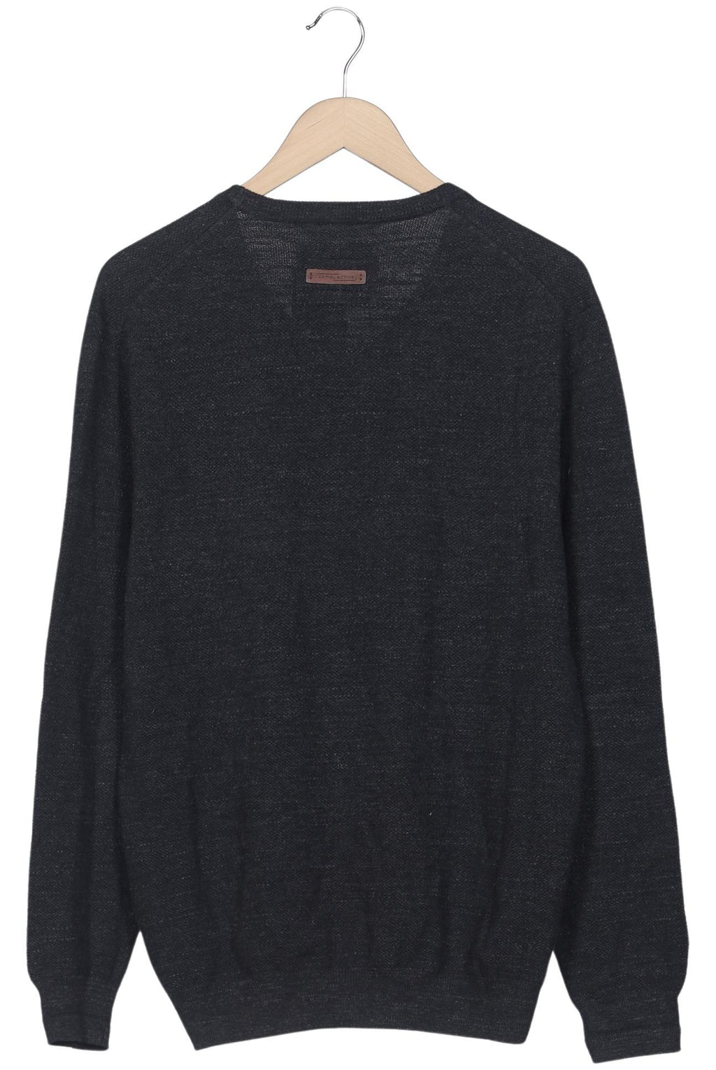 camel active Men's Sweater Navy Blue XL Cotton 7