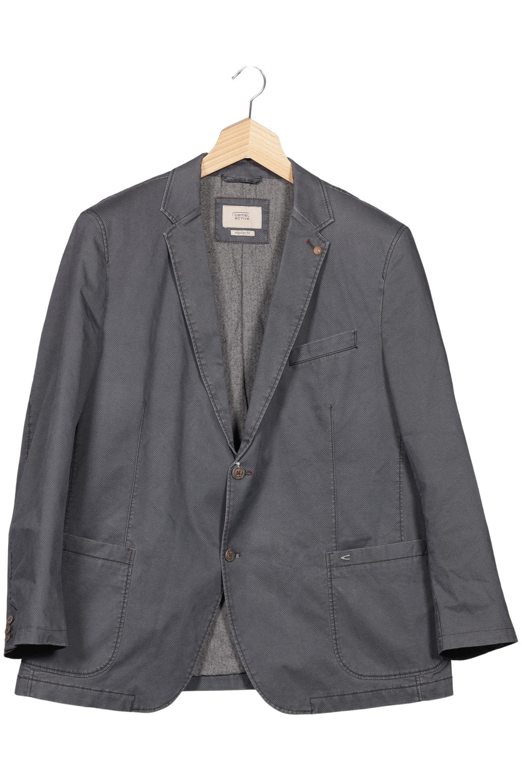 camel active Men Blazer Gray EU 30 Cotton 2