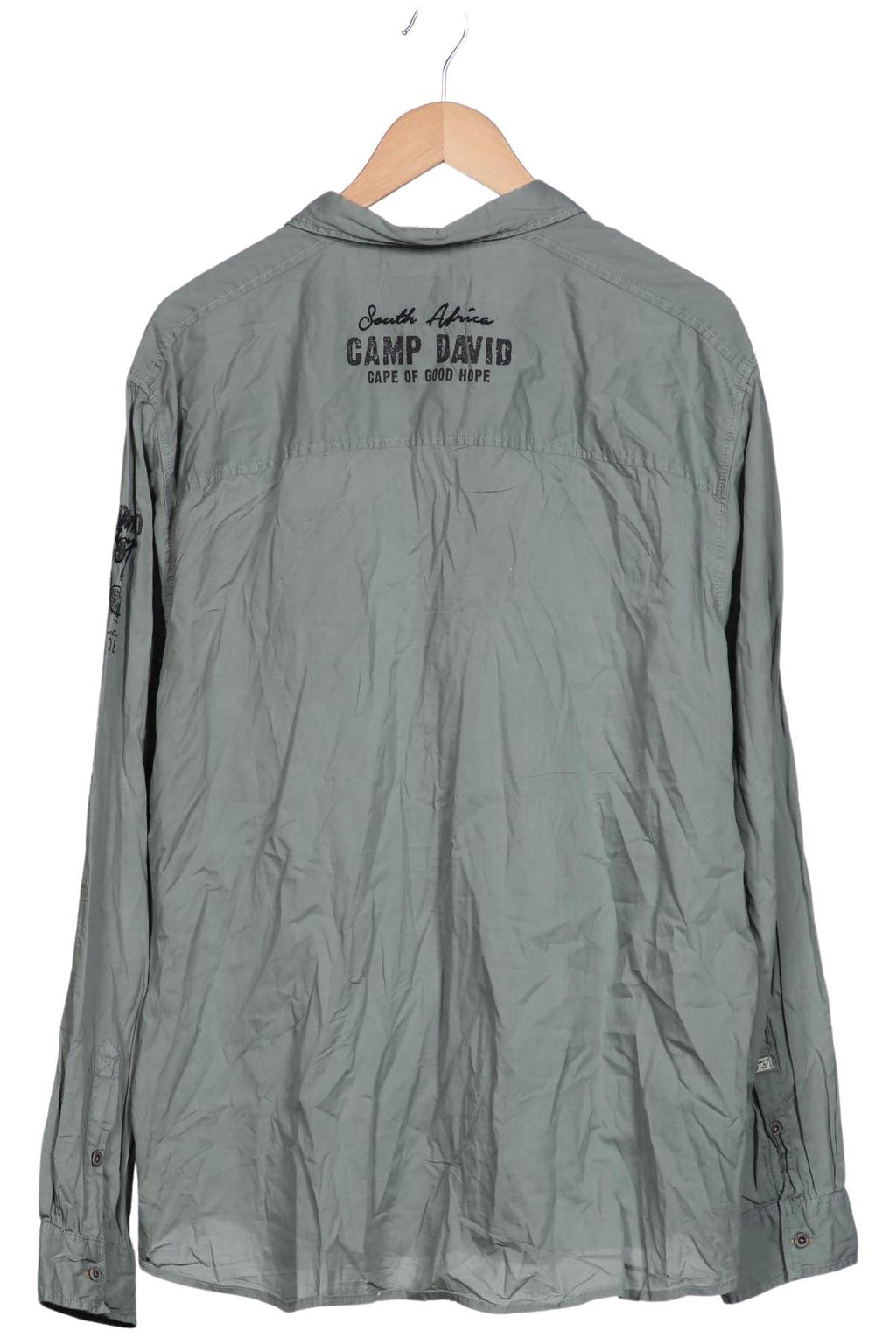 Camp David Herren Hemd Grün 3XL 3