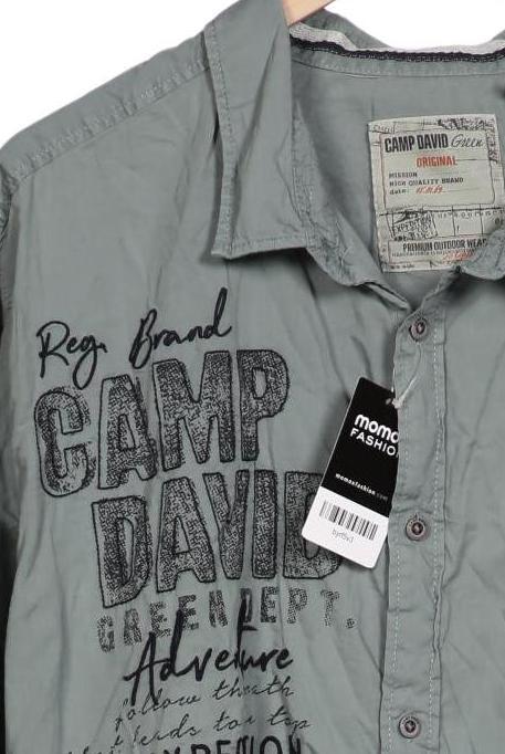Camp David Herren Hemd Grün 3XL 4