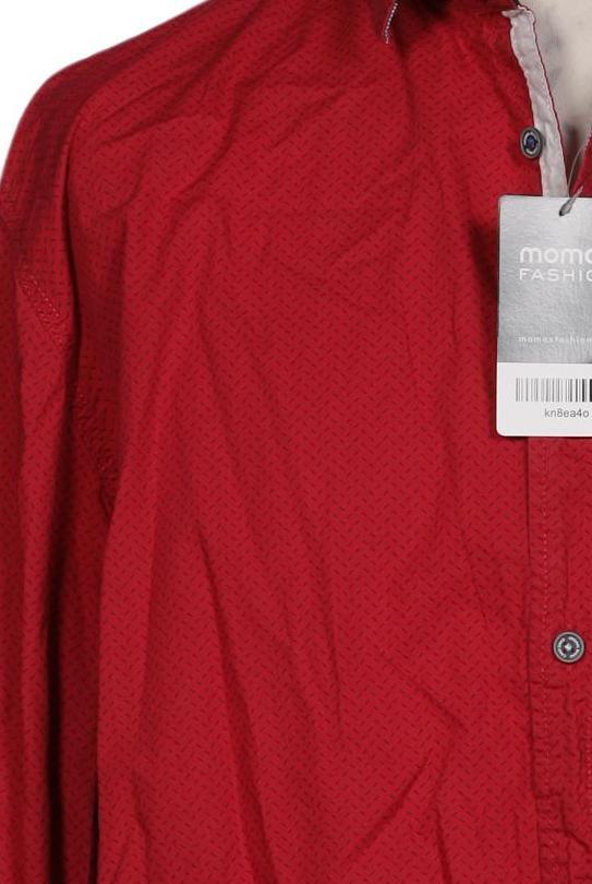 Camp David Herren Hemd Rot XL Baumwolle 8