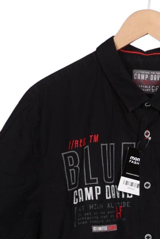 Camp David Shirt Black XXL Cotton 6
