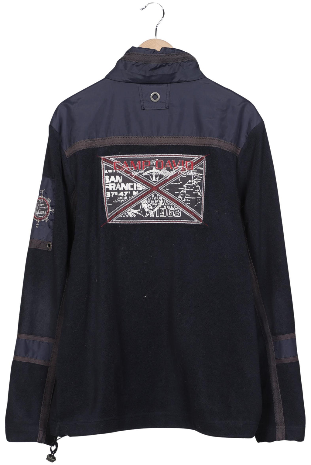 Camp David Herren Jacke Marineblau XXL Synthetik 5