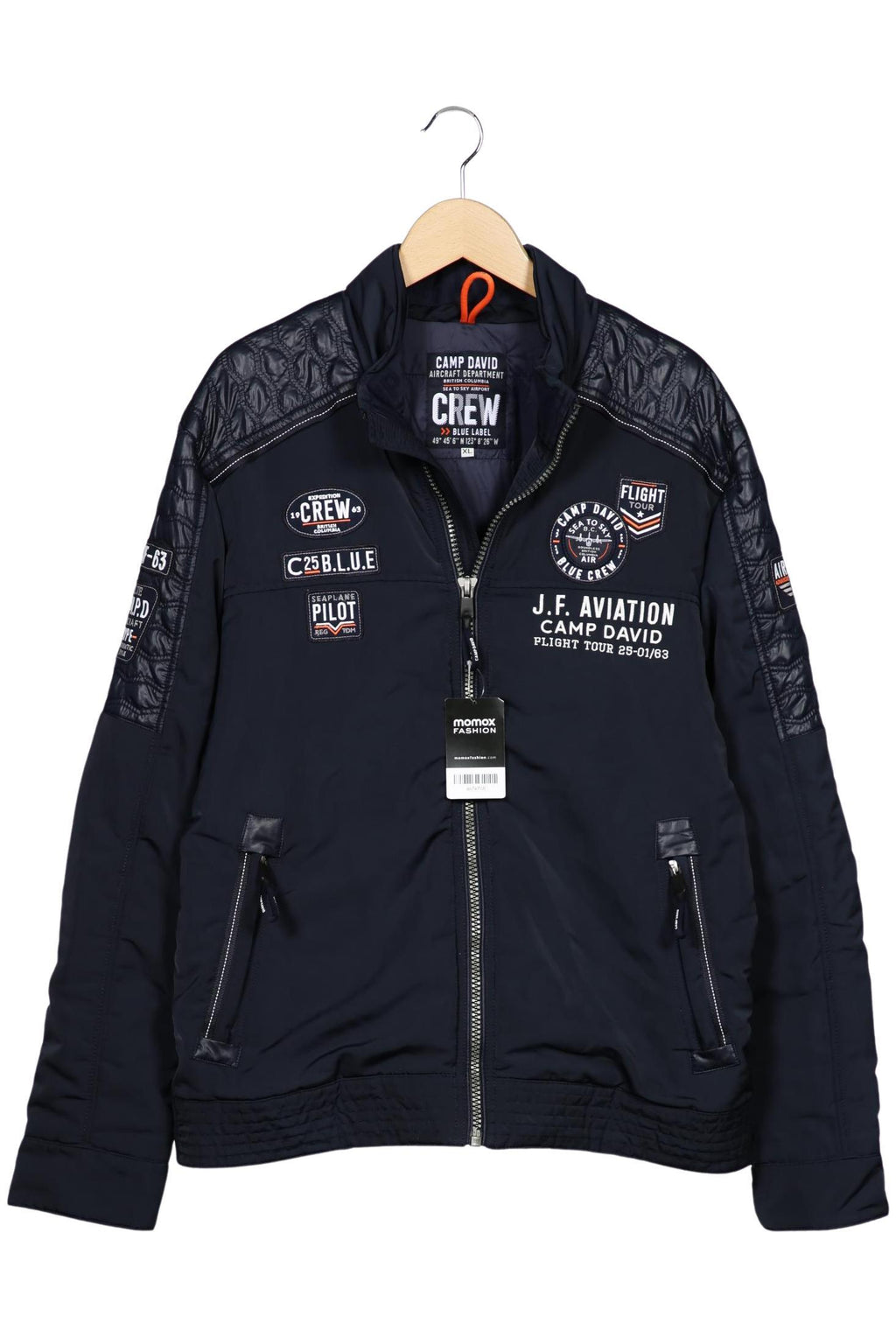 camp david herren jacke Camp David Marineblau Jacke Herren XL Second Hand