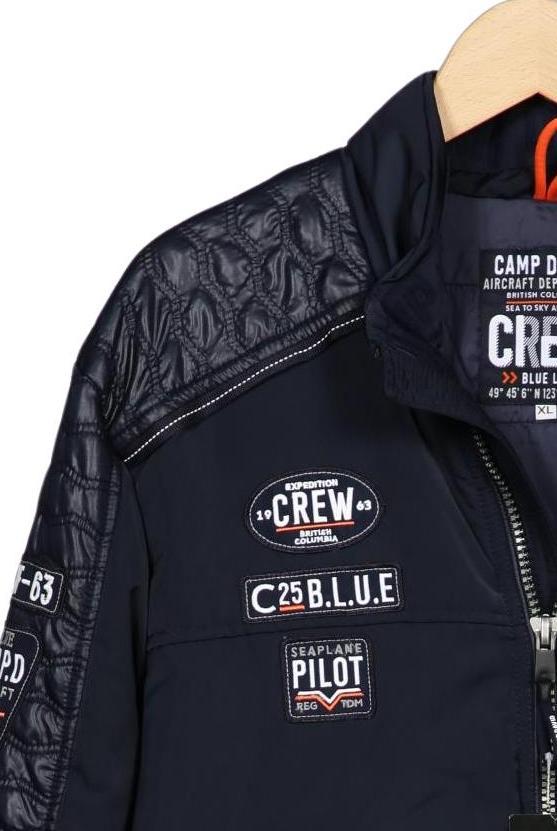 Camp David Marineblau Jacke Herren XL Second Hand