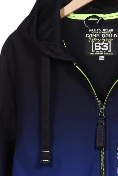 Camp David Men Jacket Multicolor XXL Synthetic 6
