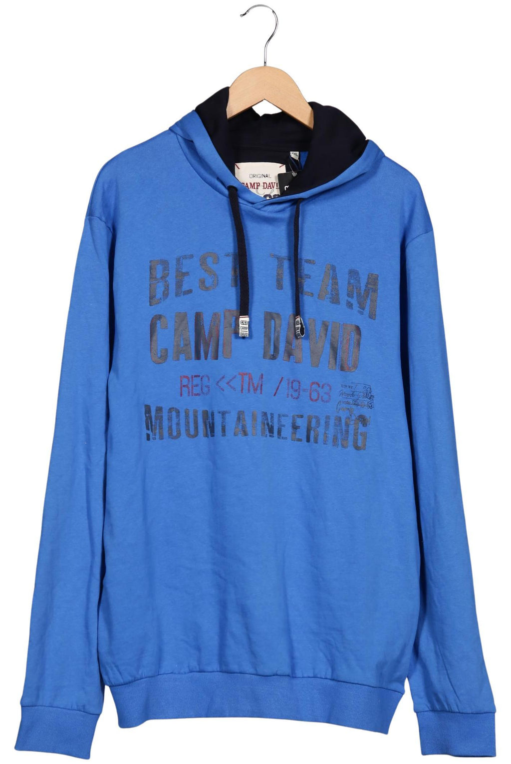Camp David Hooded Sweatshirt Blue XXL 2