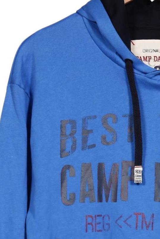 Camp David Hooded Sweatshirt Blue XXL 4