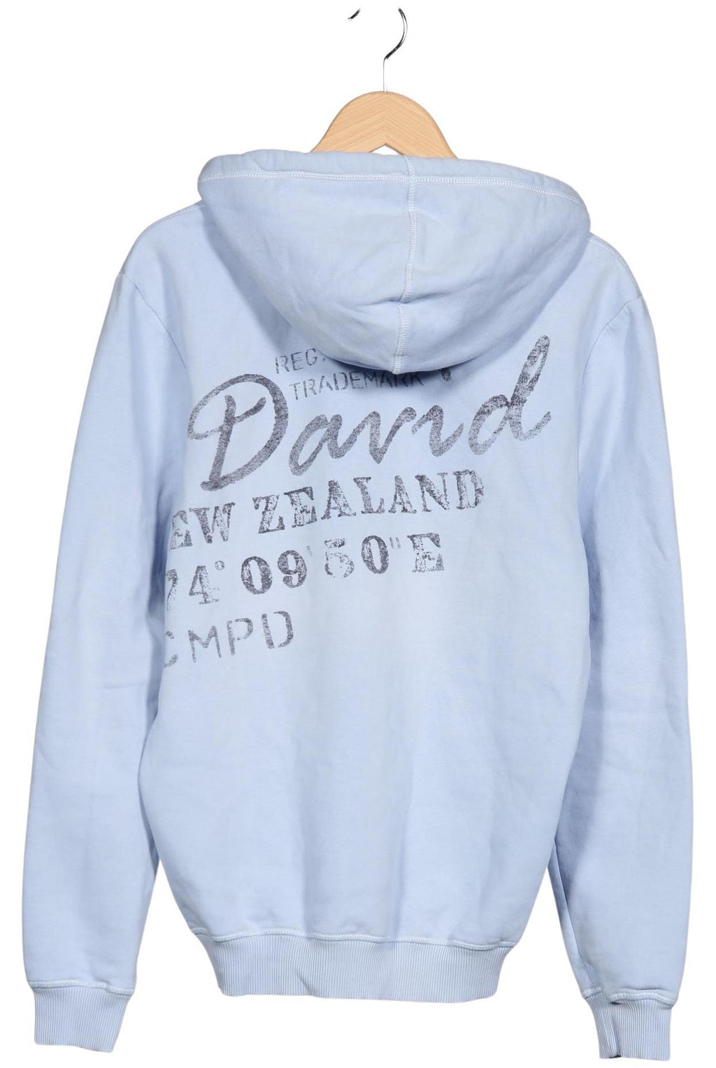 Camp David Men Hoodie Light Blue S 3