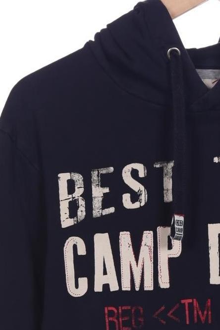 Camp David Men Hoodie Navy Blue Size L Cotton 8
