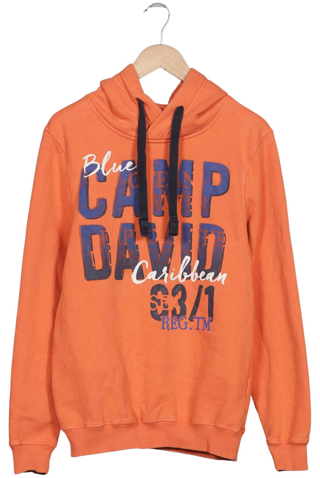 Camp David Men Hoodie Orange Size M 3