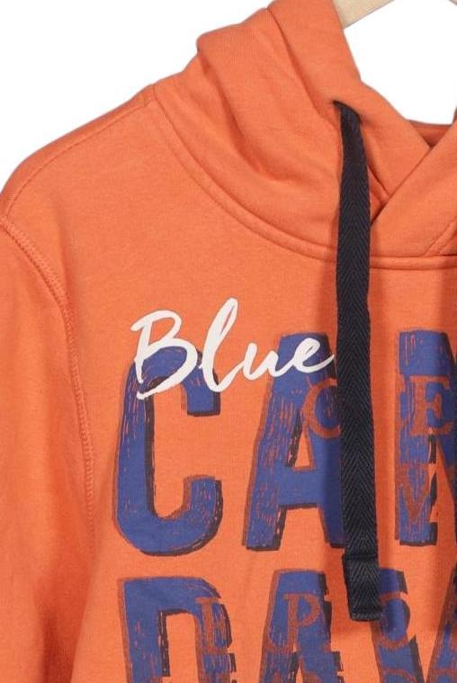 Camp David Men Hoodie Orange Size M 5