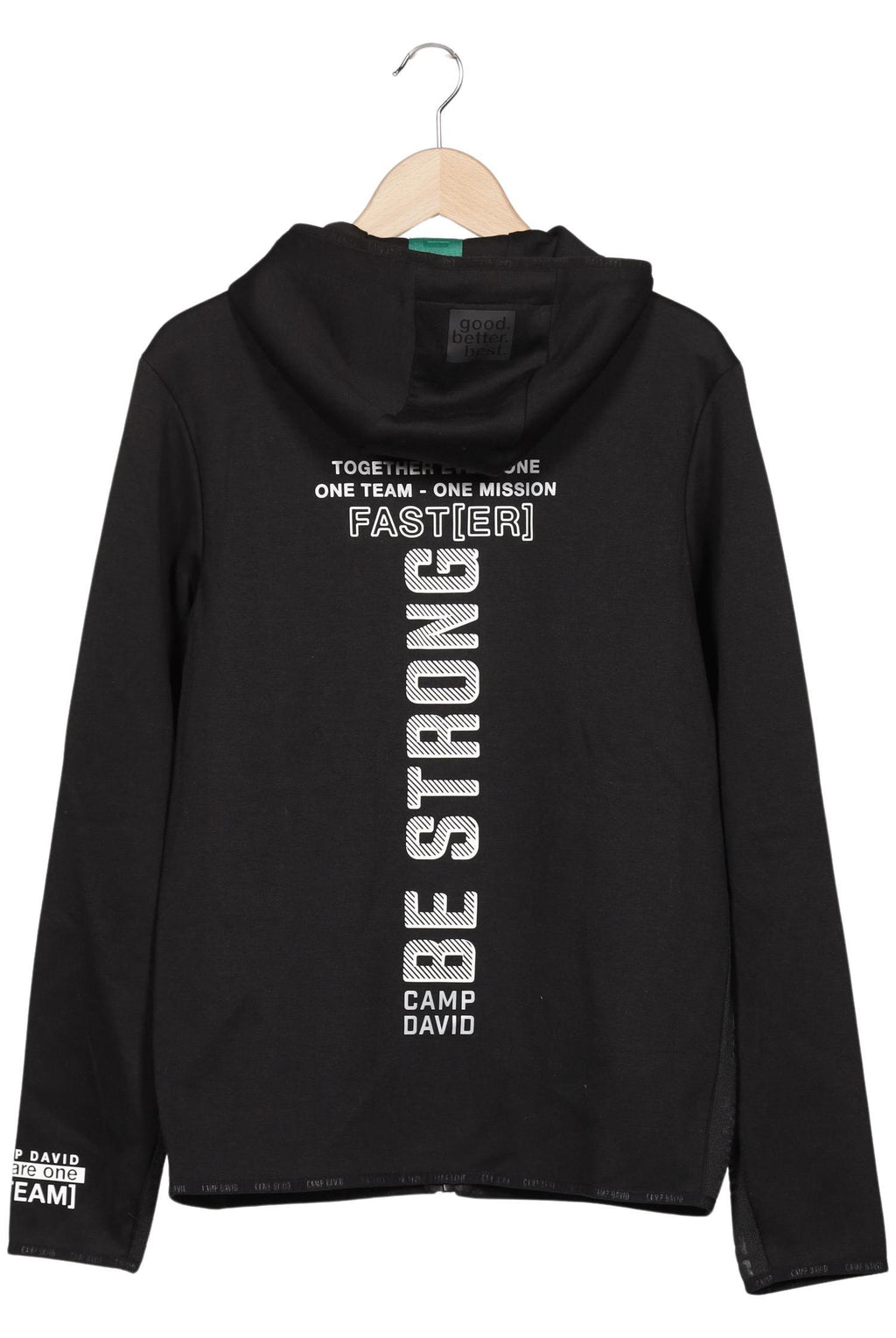 Camp David Men's Hoodie Black Size S 3