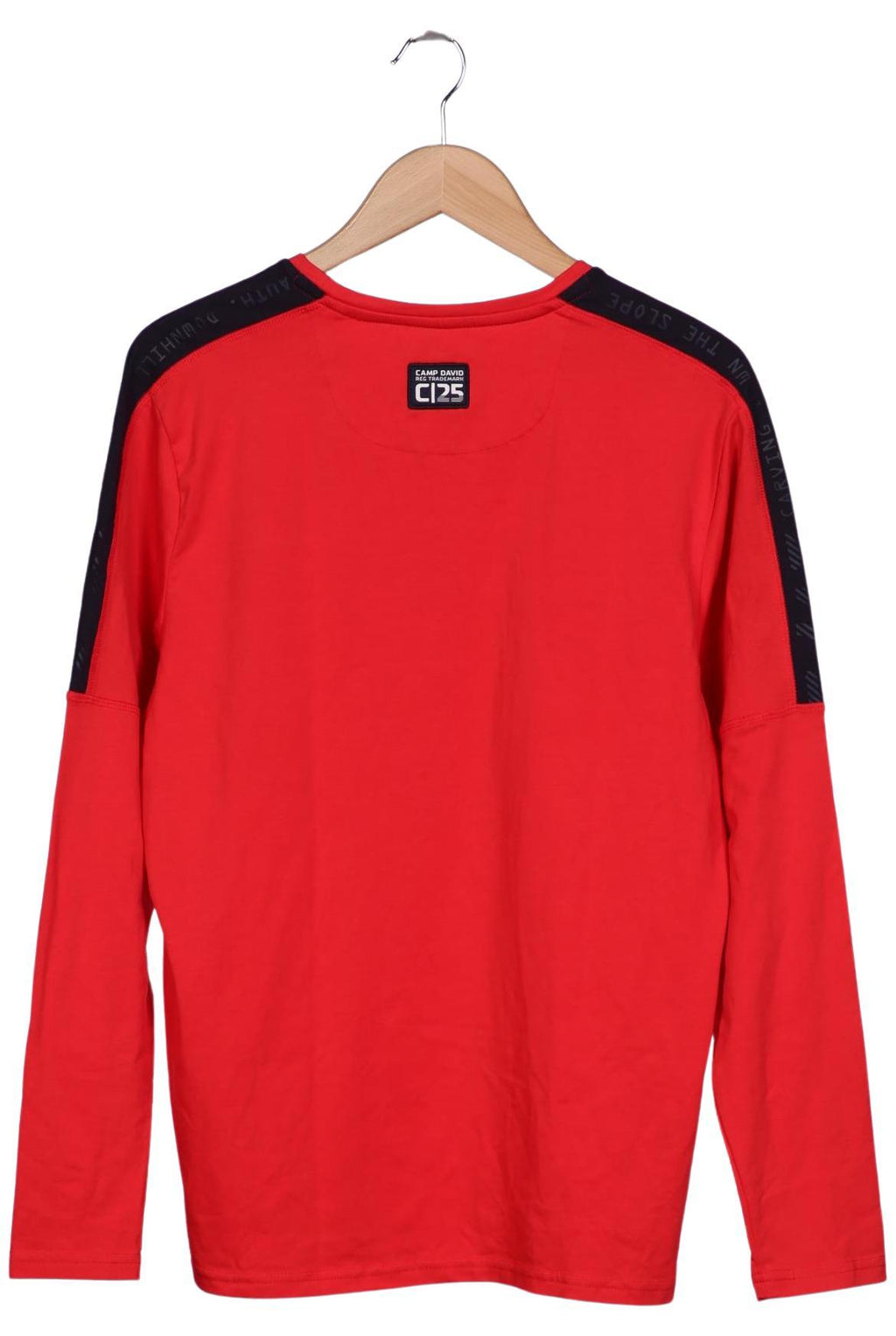 Camp David Herren Langarmshirt Rot Gr. L 3