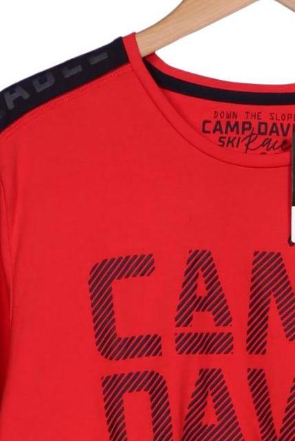 Camp David Herren Langarmshirt Rot Gr. L 4