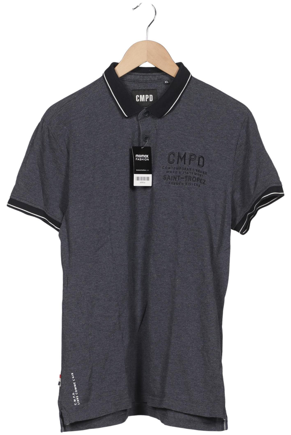 Camp David Marineblau Poloshirt Herren XL Second Hand