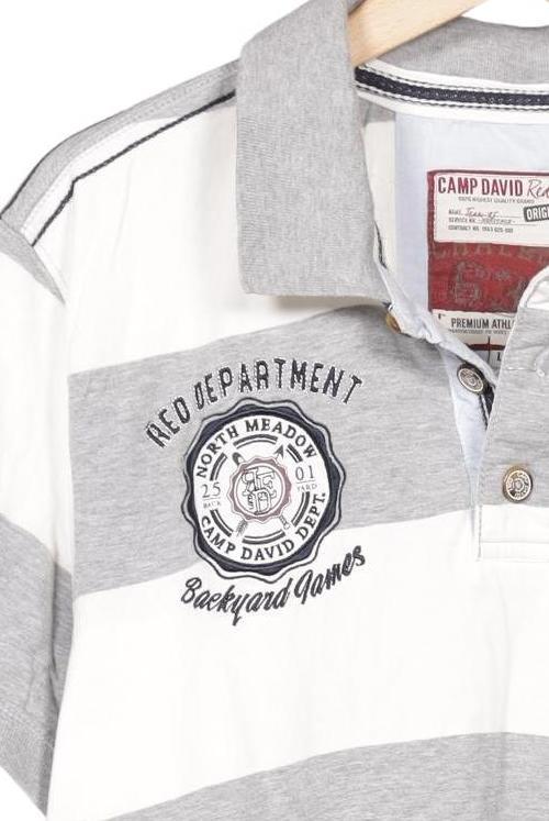 polo shirt camp david Camp David Mehrfarbig Poloshirt Herren L Second Hand