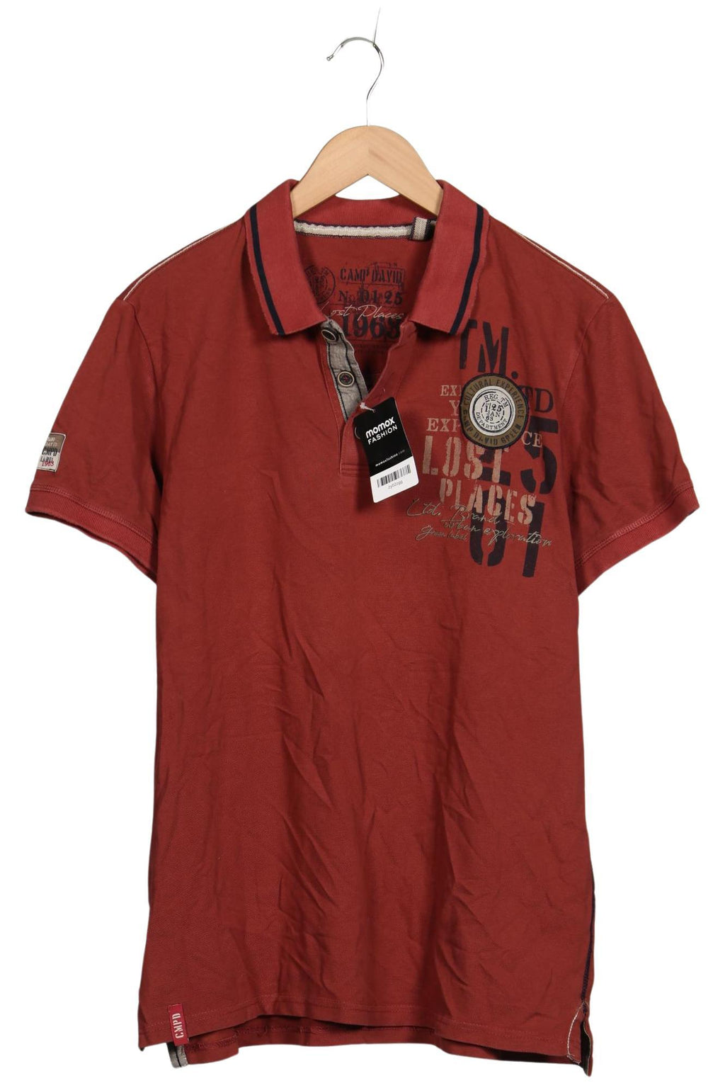 Camp David Polo Shirt Red XL 3