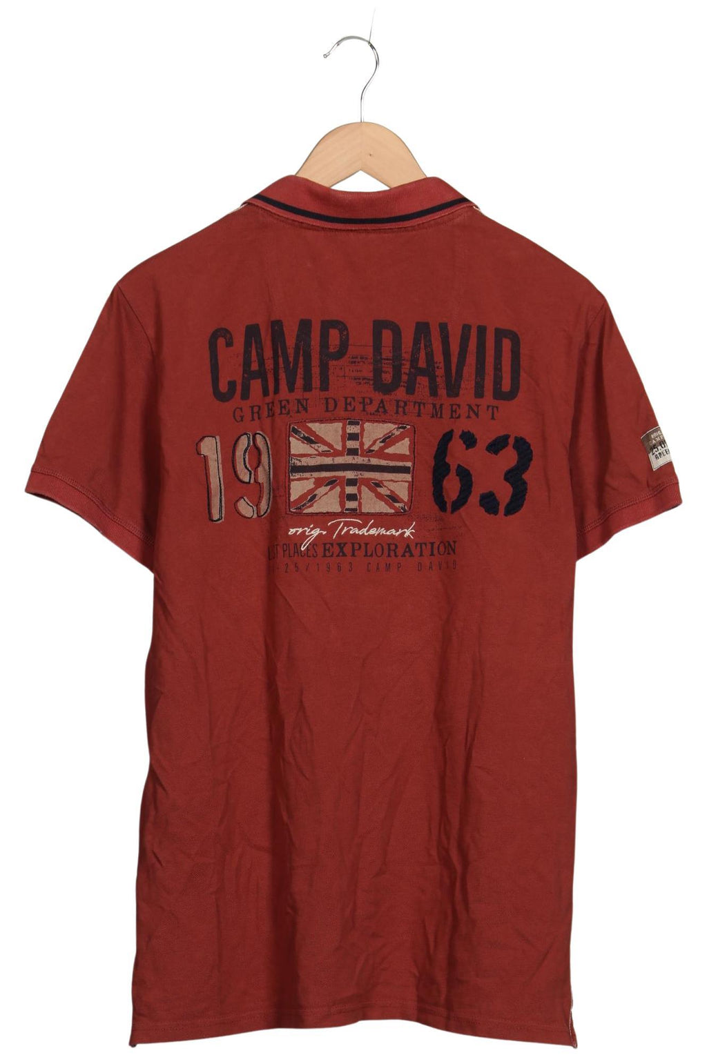 Camp David Polo Shirt Red XL 4