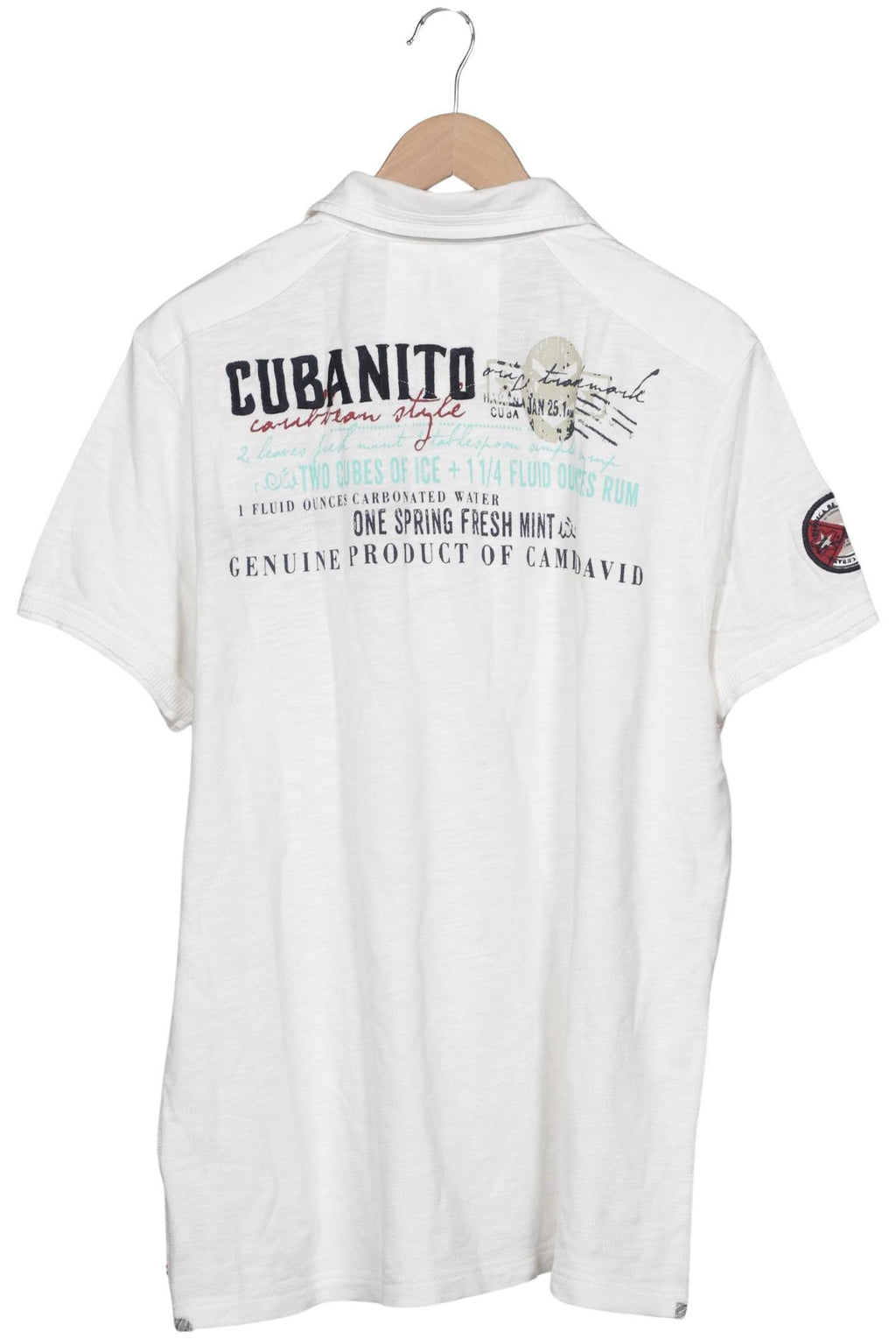 Camp David Polo Shirt White XXL 5