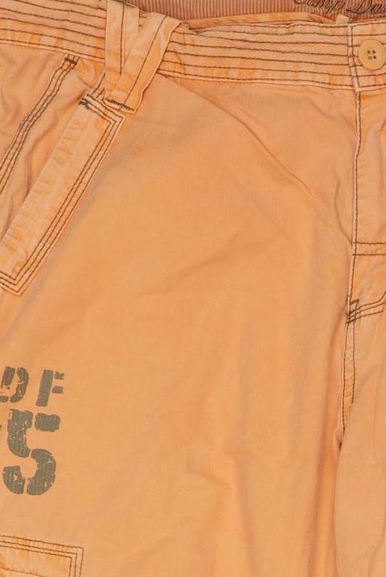 Camp David Men's Shorts Orange Size L Cotton 5