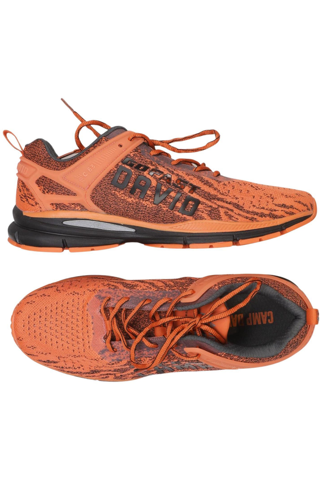 Camp David Orange Sneakers Herren EU 45 Second Hand