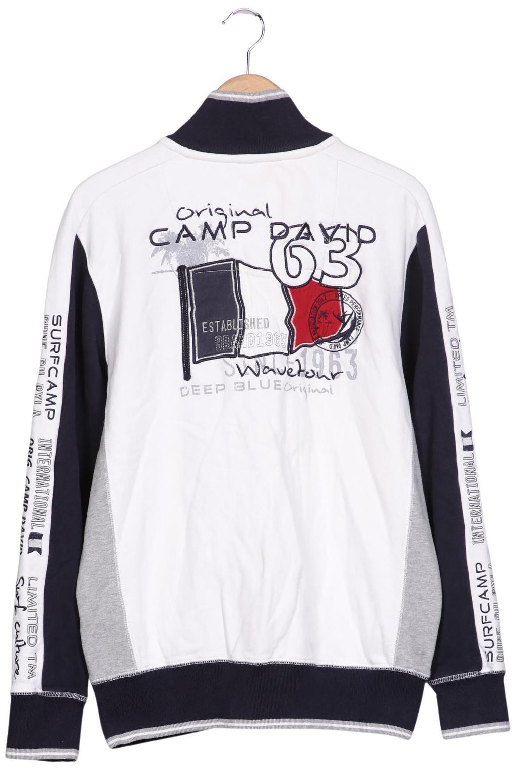 Camp David Men's Sweater Multicolor Size M Cotton 5