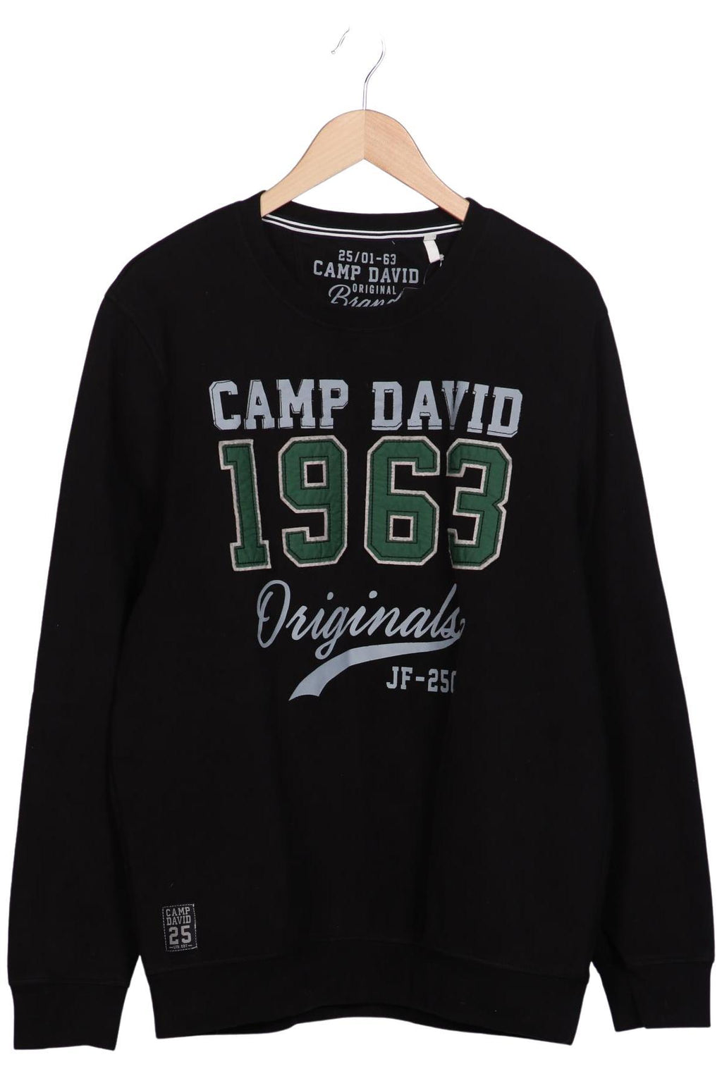 Camp David Schwarz Sweatshirt Herren XL Second Hand