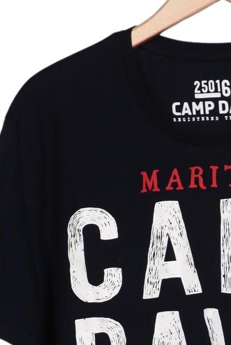 Camp David Marineblau T-Shirt Herren XL Second Hand