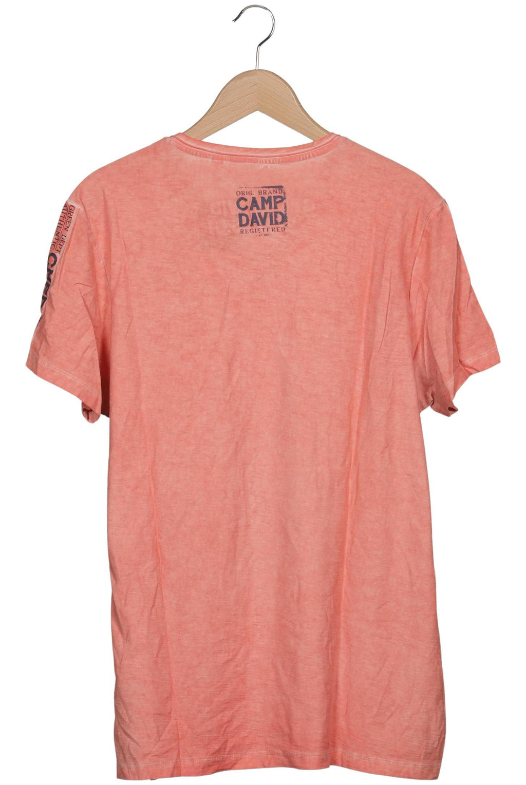 camp david t-shirts Camp David Orange T-Shirt Herren L Second Hand
