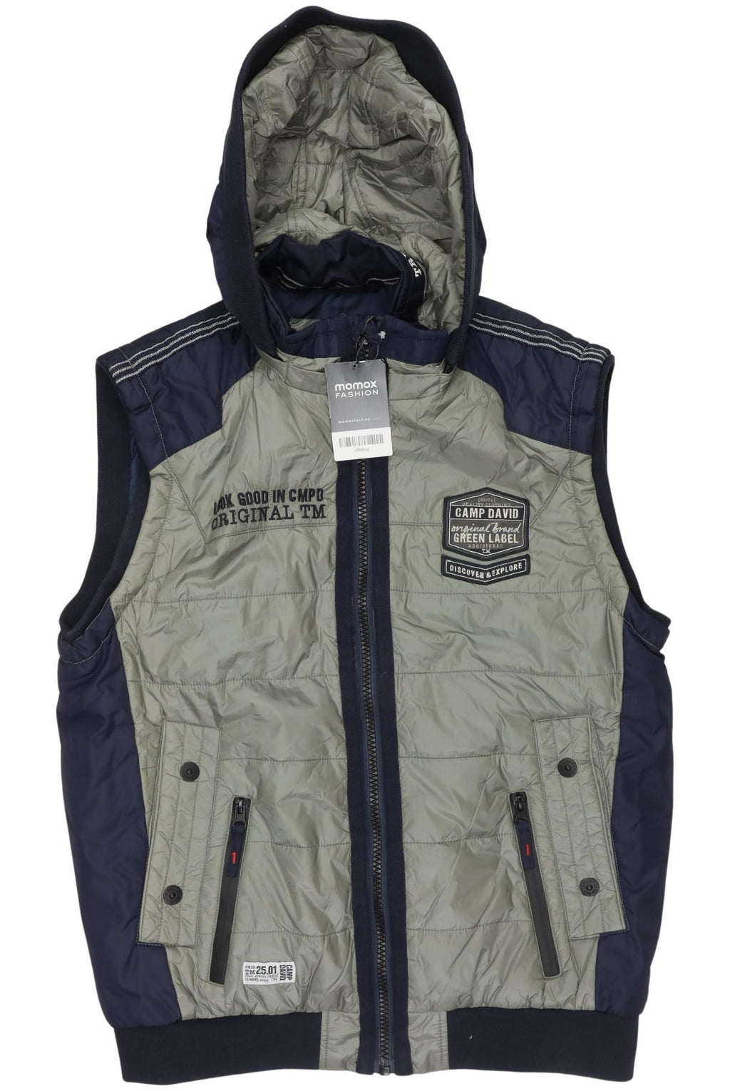 Camp David Mehrfarbig Weste Herren M Second Hand