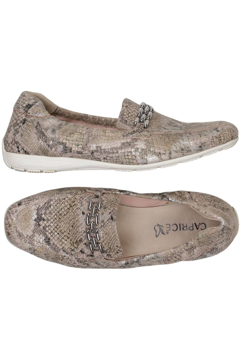 Caprice Women's Half Shoe Beige EU 38 Leather 3