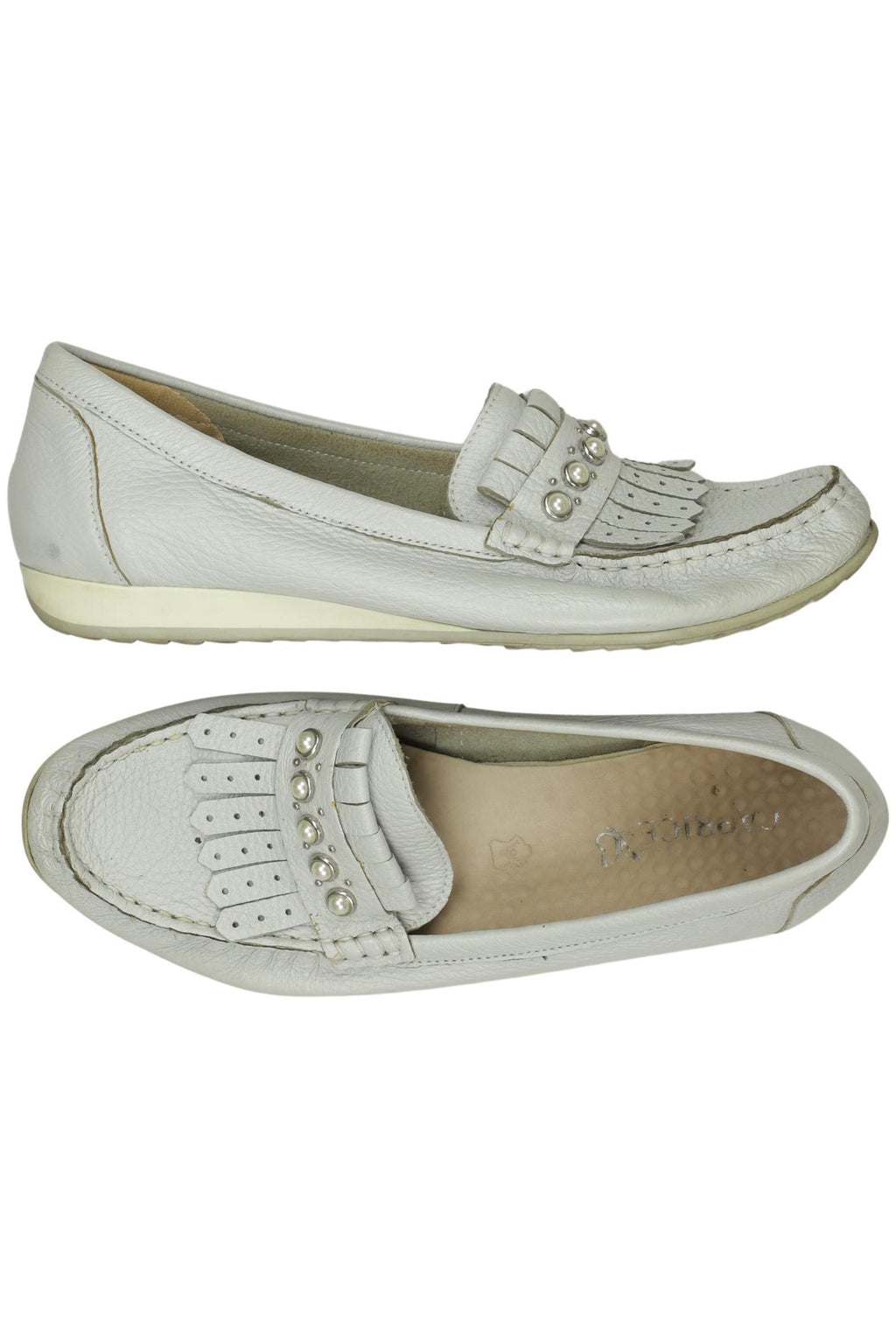 Caprice Women's Half Shoe White EU 40 Leather 2