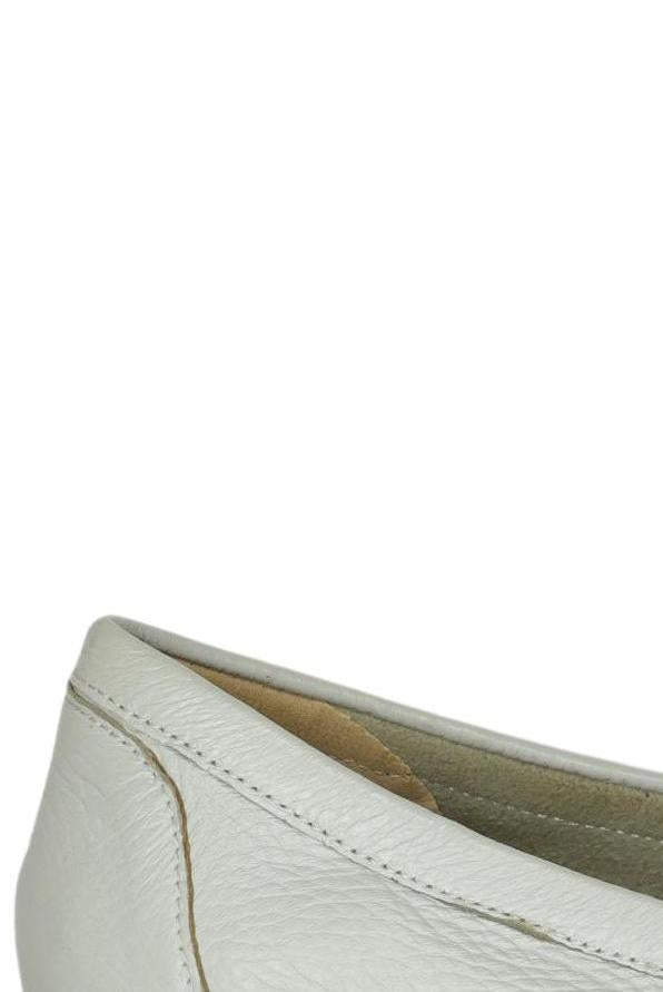 Caprice Women's Half Shoe White EU 40 Leather 3