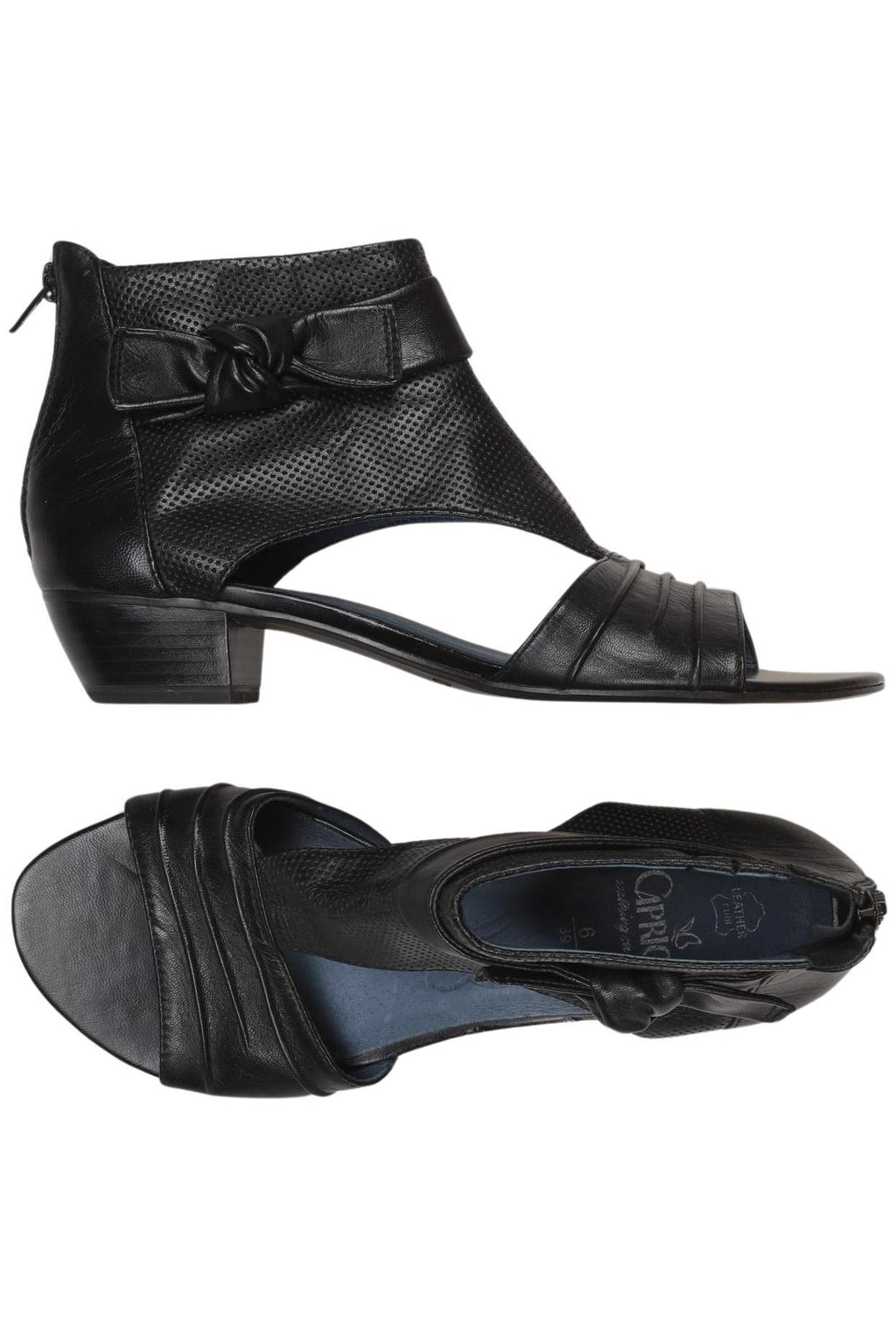 Caprice Women's Sandals Black EU 39 Leather 9