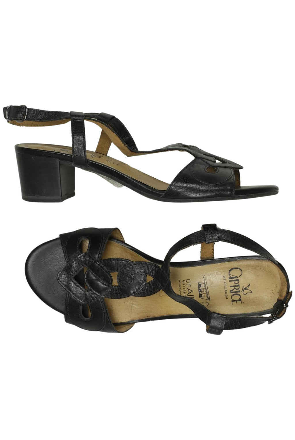 Caprice Women's Sandals Black EU 37 Leather 6
