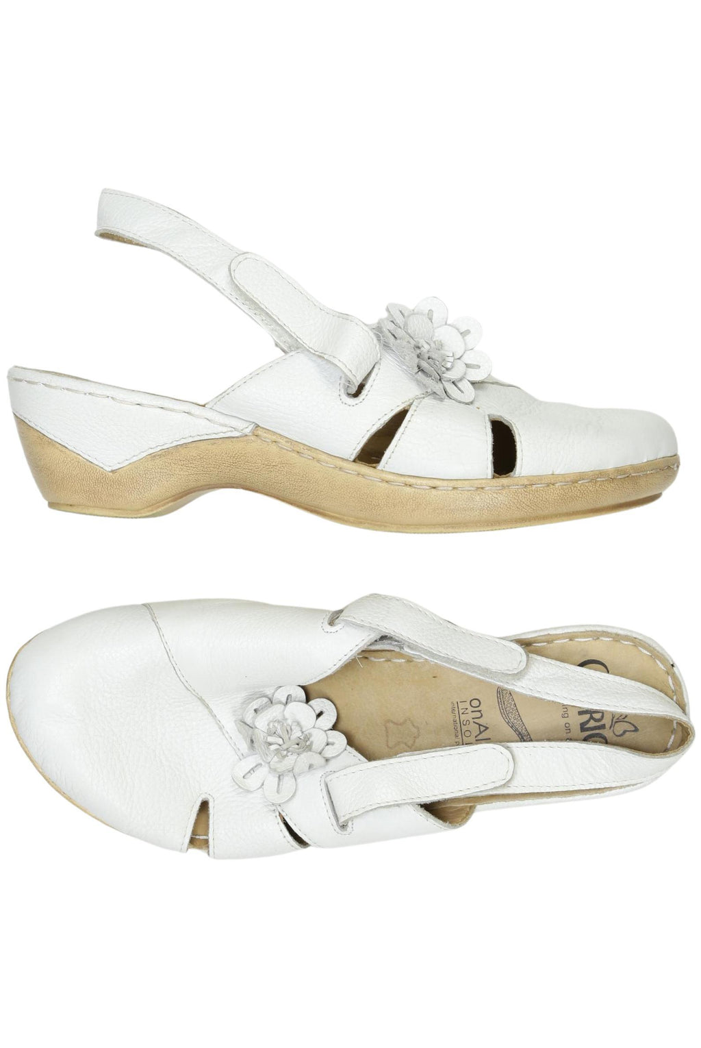 Caprice Women's Sandals White EU 39 Leather 4