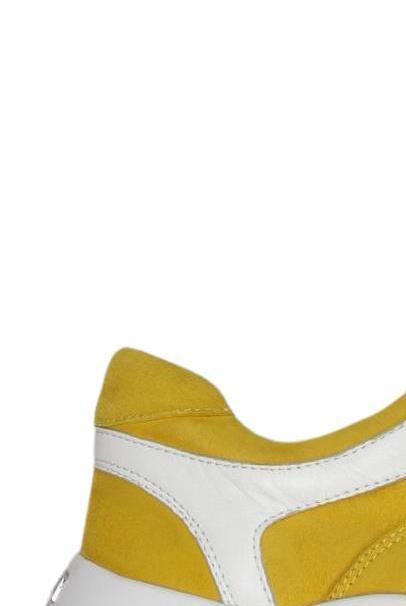 Caprice Damen Sneaker Gelb EU 39 Leder 4