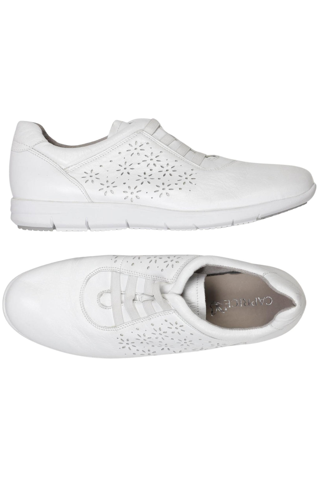 Caprice Damen Sneaker Weiß Gr. EU 40 Leder 4