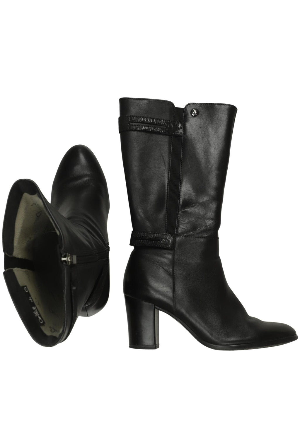 Caprice Women Boots Black EU 35.5 Leather 3