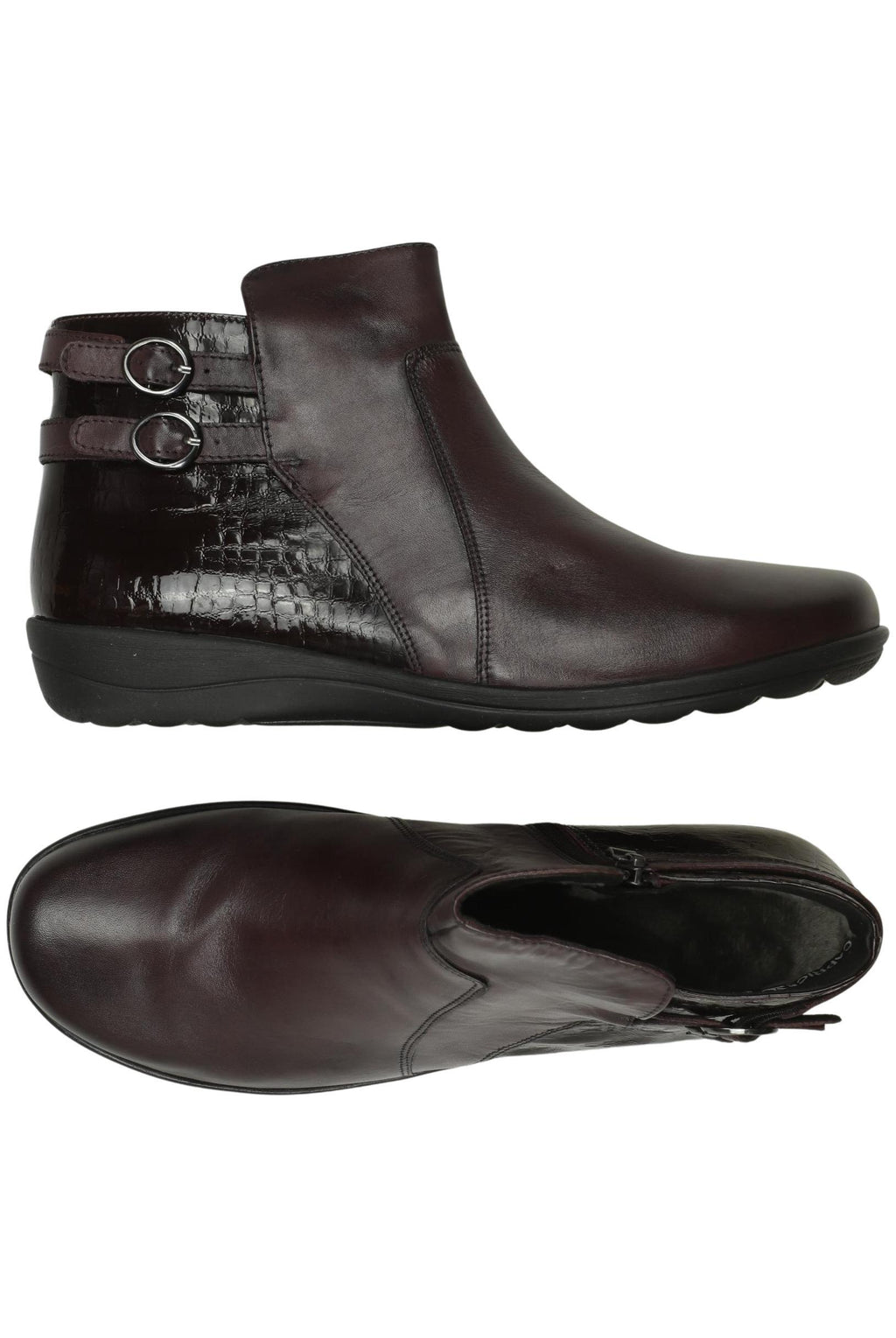 Caprice Women's Ankle Boot Bordeaux Leather EU 41 3