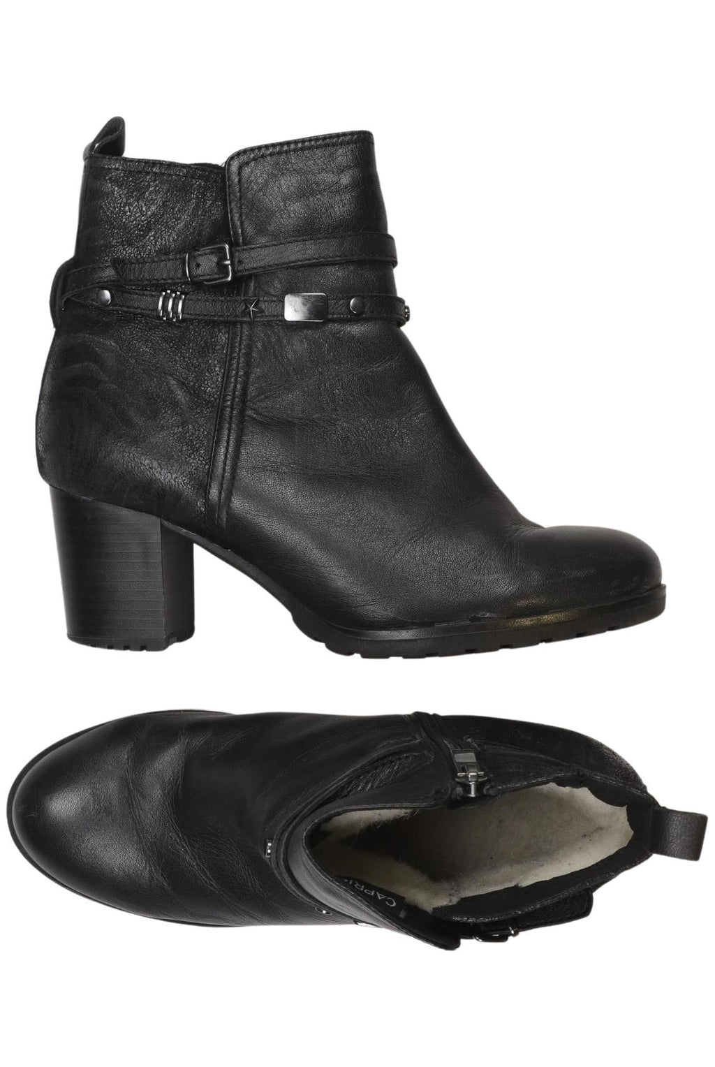 Caprice Bottines Femme Noir EU 39 Cuir 9