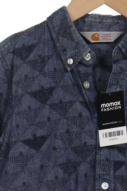 Carhartt Men's Shirt Navy Blue Size XS Cotton 6