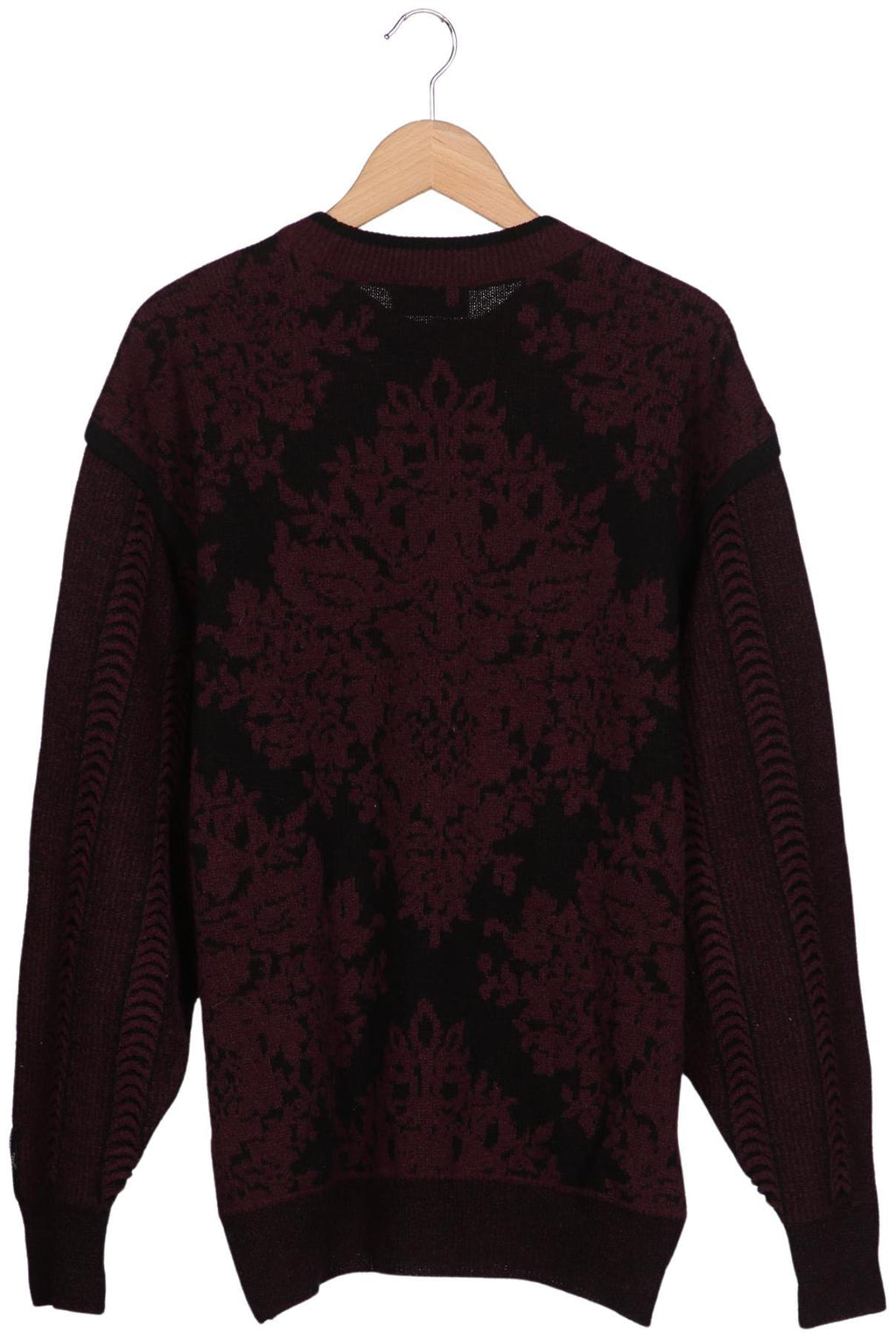 Carlo Colucci Men's Sweater Bordeaux EU 52 3