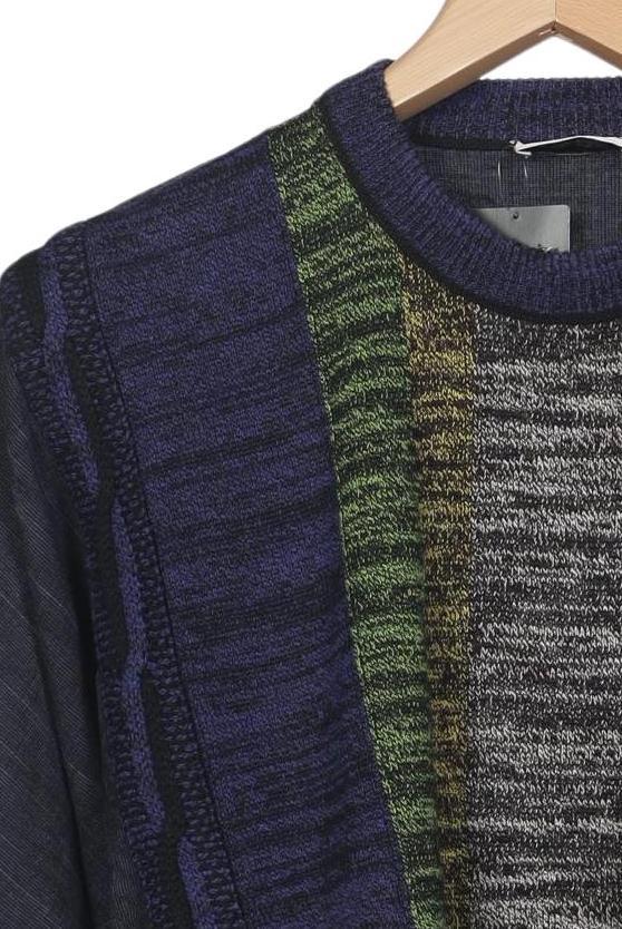 Carlo Colucci Men Sweater Multicolor EU 56 4