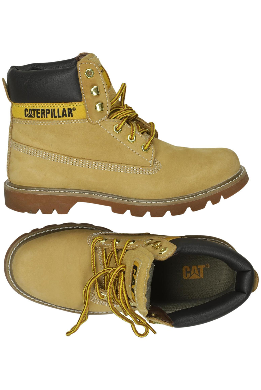 Caterpillar Men's Boots Beige EU 41 Leather 3